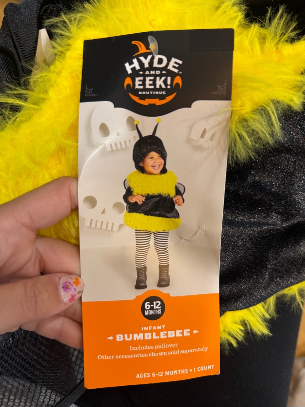 Hyde and Eek! Infant Bumblebee Costume - Yellow & Black